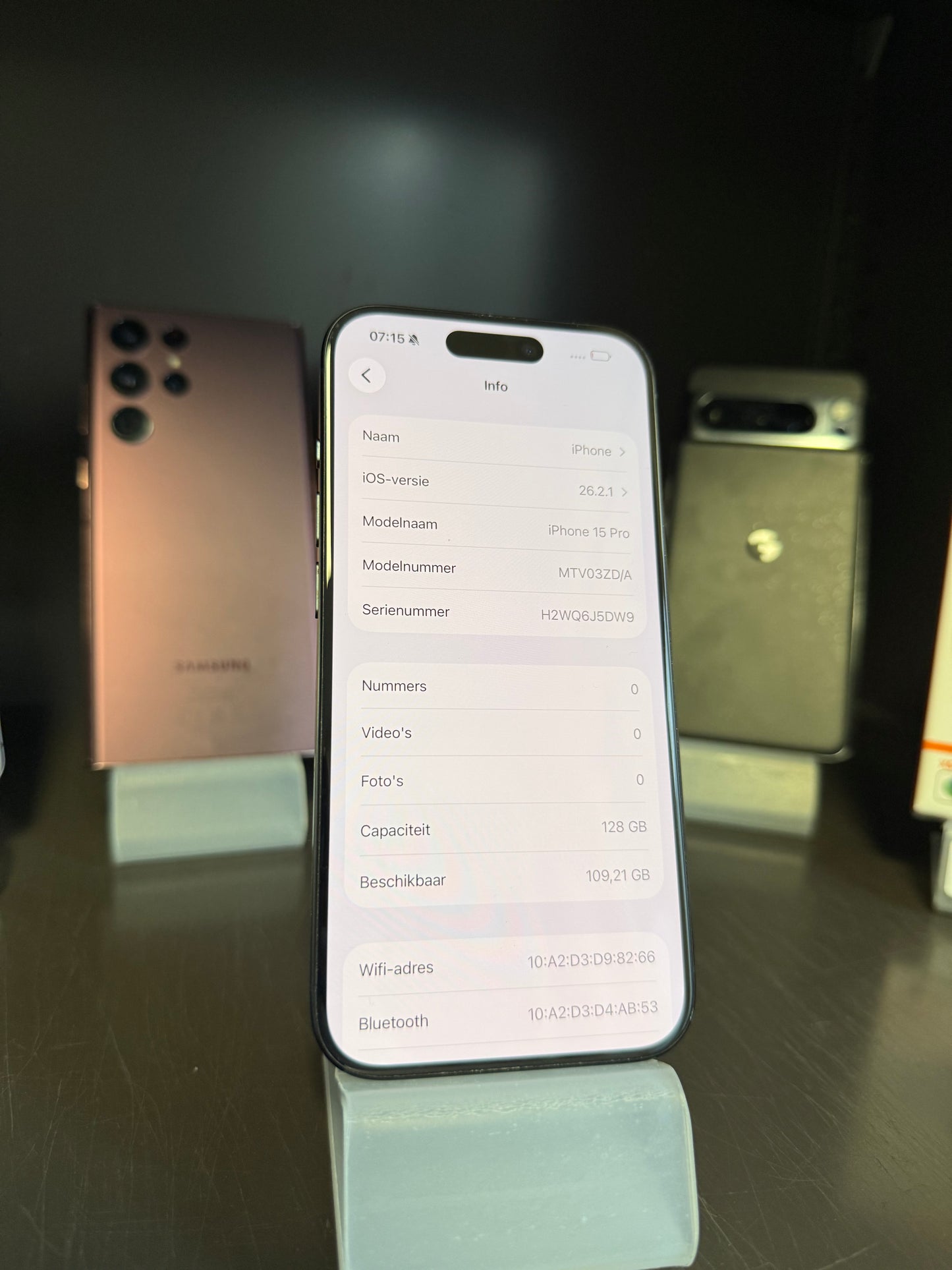iPhone 15 Pro 128GB Uitstekend