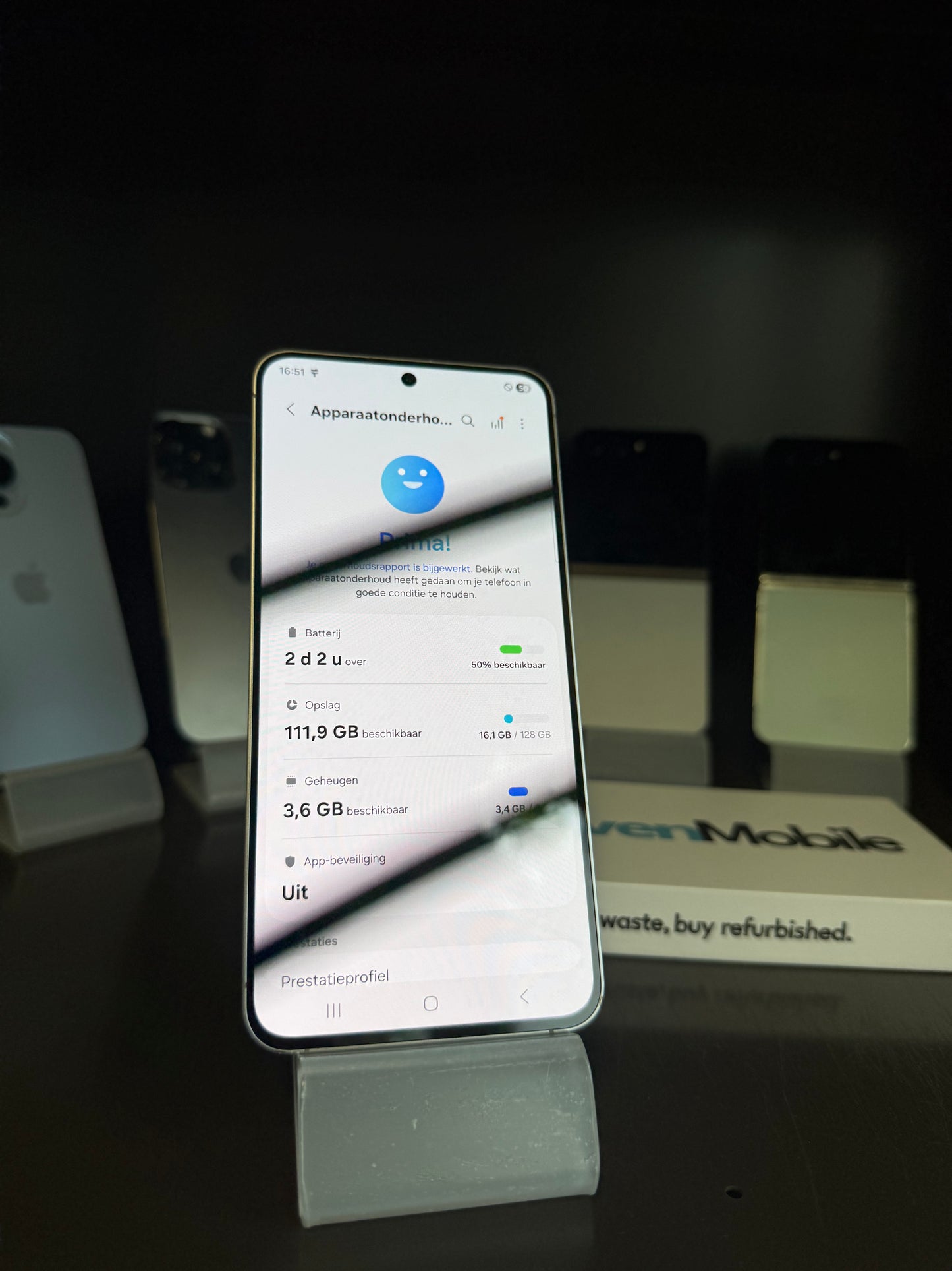 Samsung S25 FE 128GB (Zeer Goed)