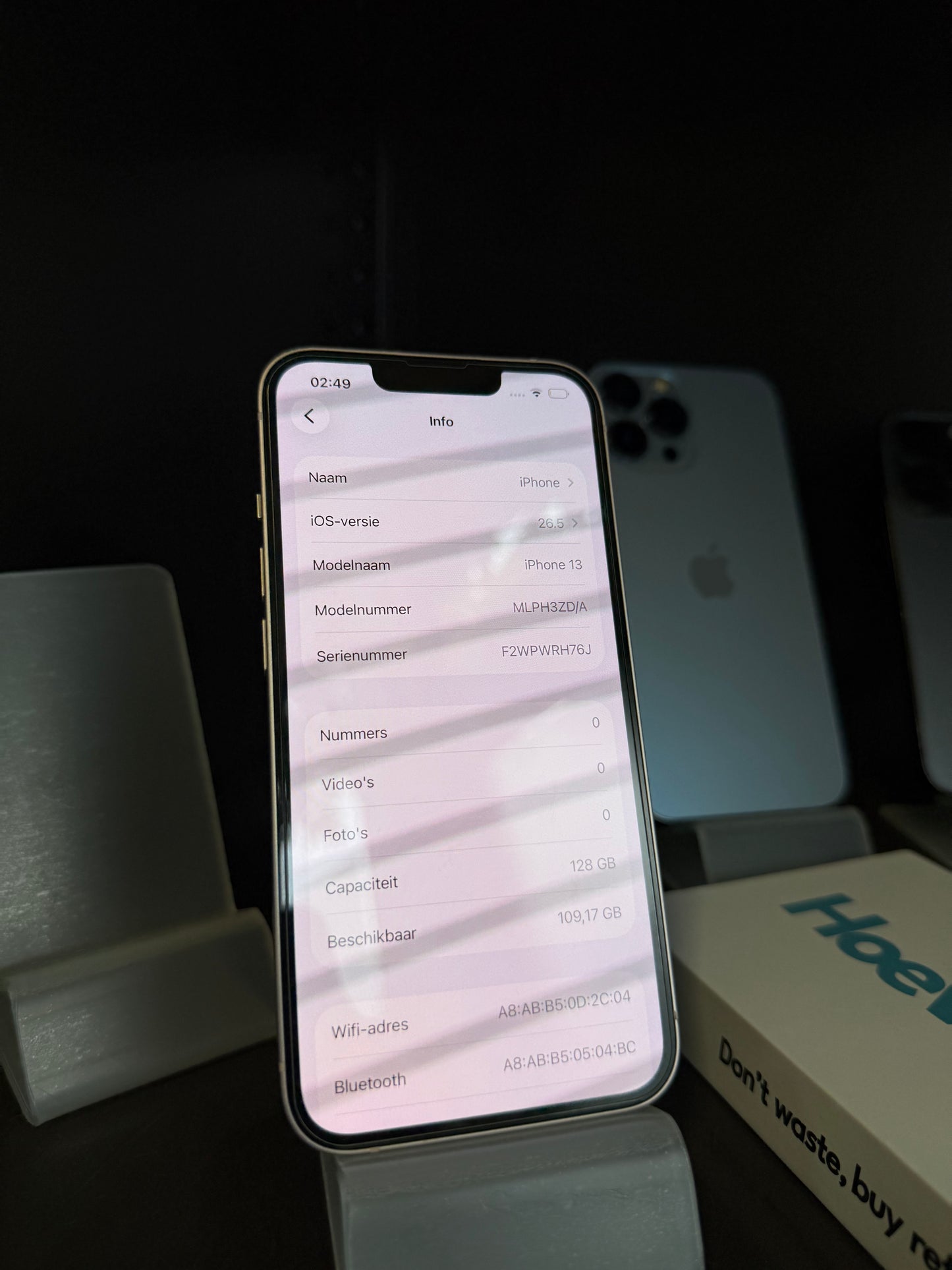 iPhone 13 128GB (Zeer Goed)