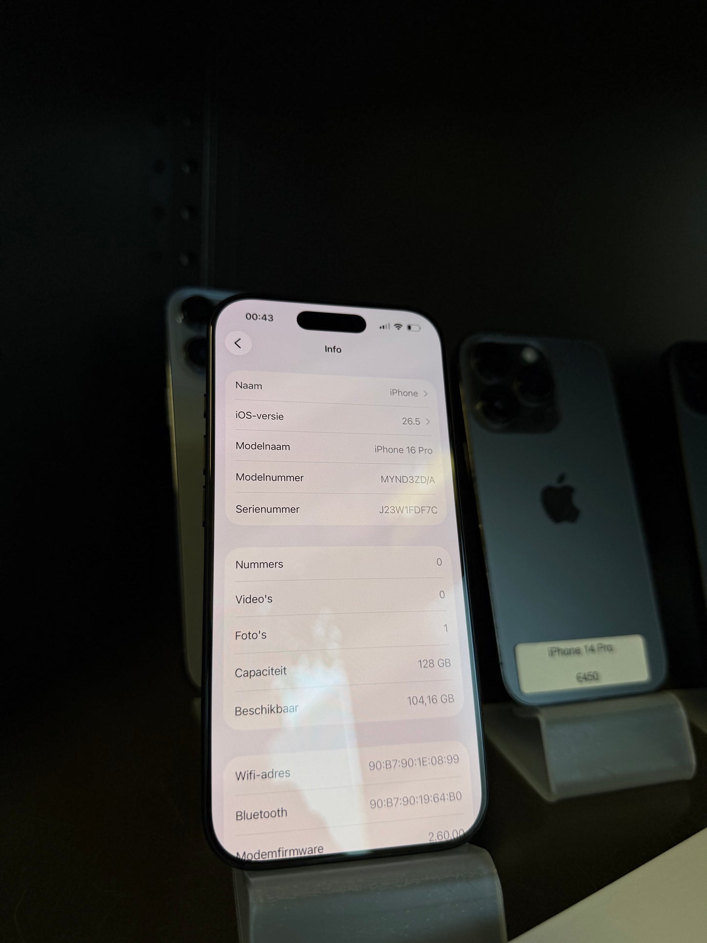 iPhone 16 Pro 128GB (Zeer Goed)