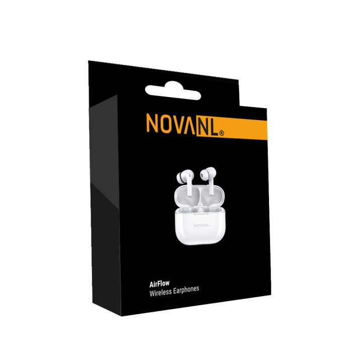 AirFlow draadloze oortjes – Licht & Kraakhelder Geluid