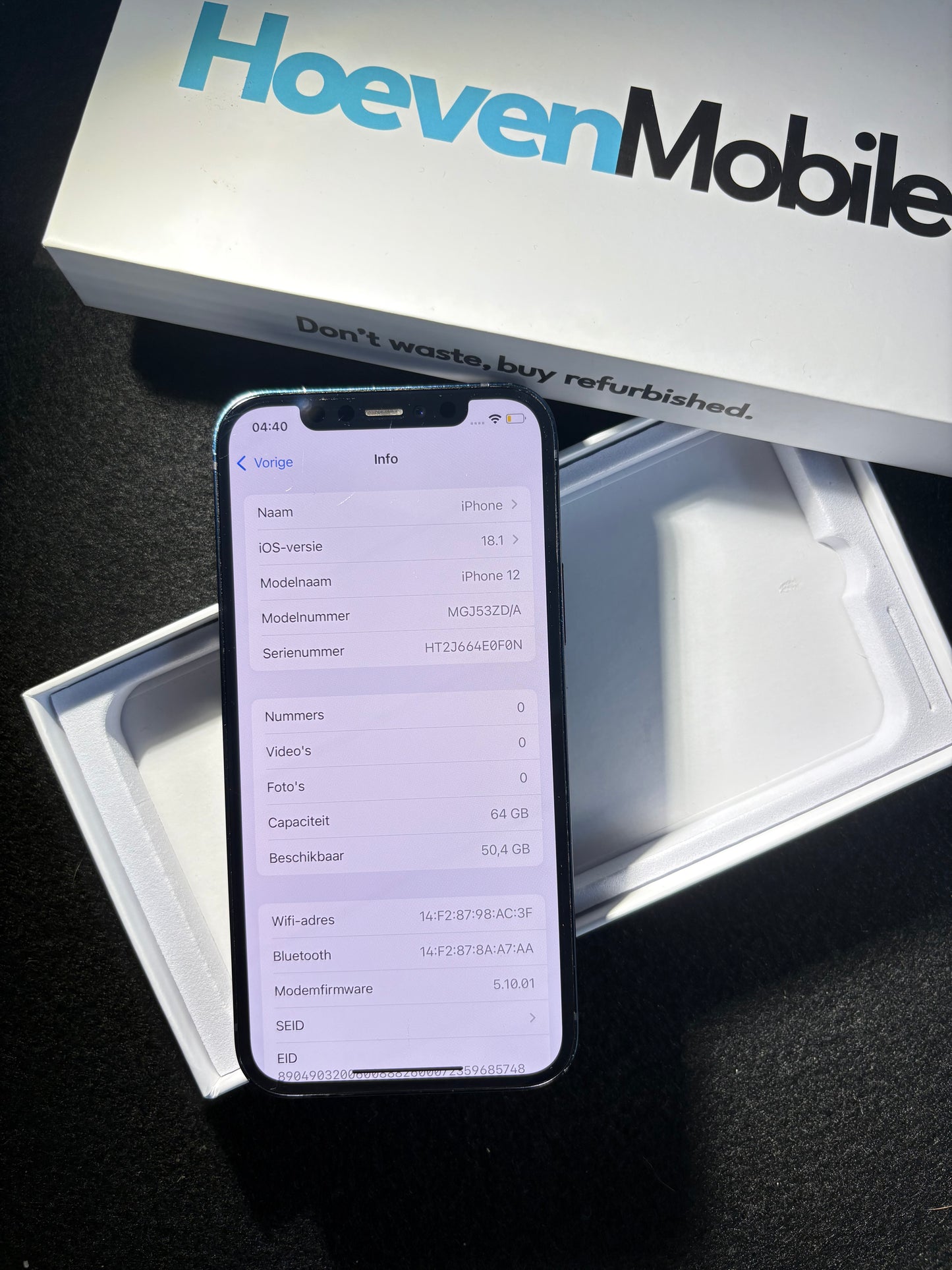 iPhone 12 64GB (C+ Grade)
