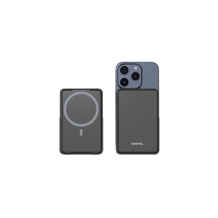 Powerbank Slim Magnetisch – 5.000 mAh Ultradun Draadloos Opladen