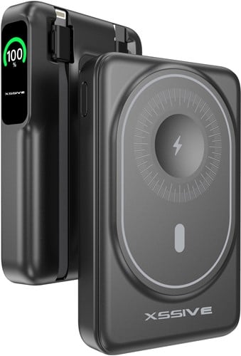 Xssive magnetische draadloze powerbank 10.000mAh