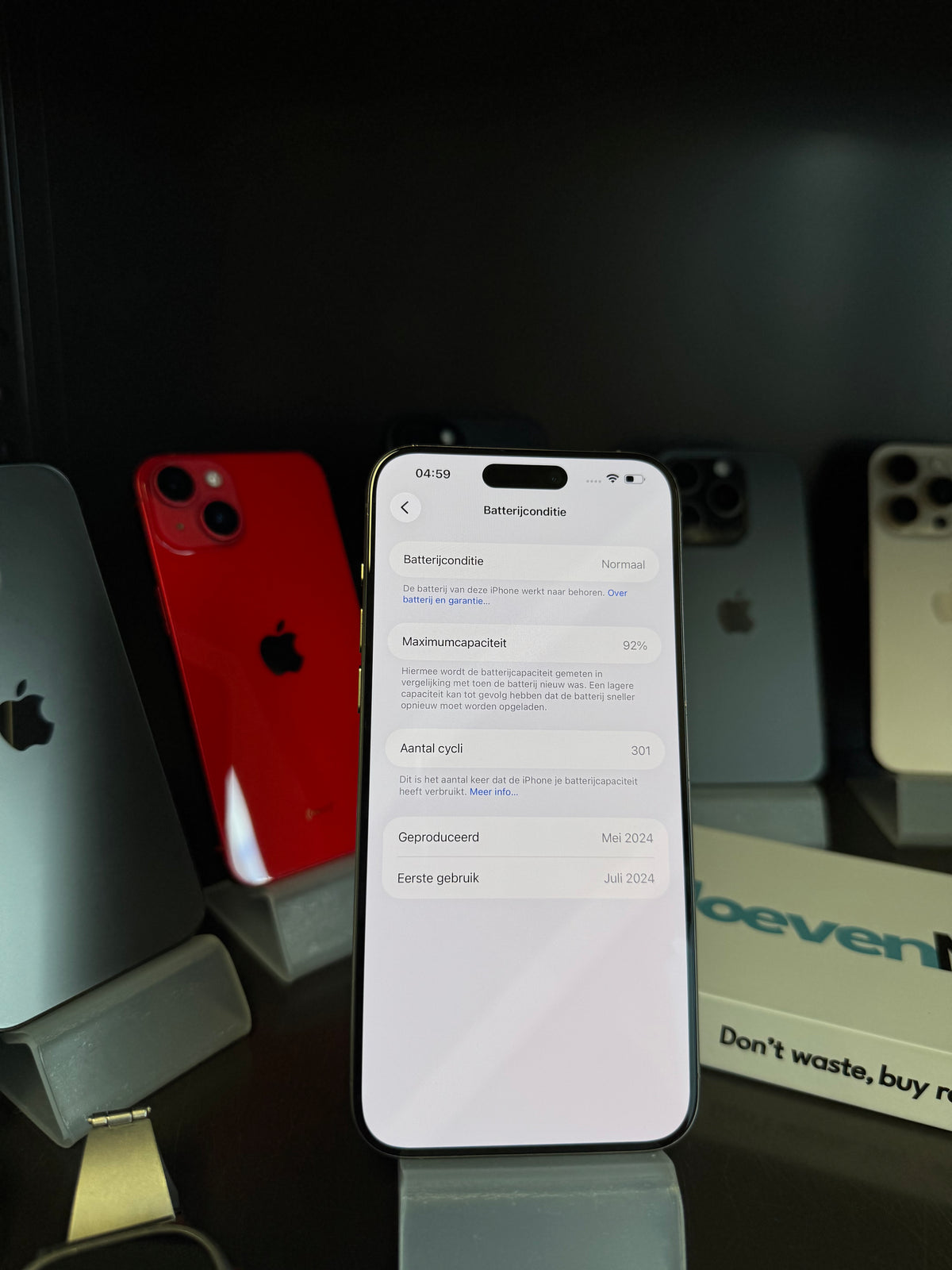 iPhone 15 Pro Max 256GB (Uitstekend)