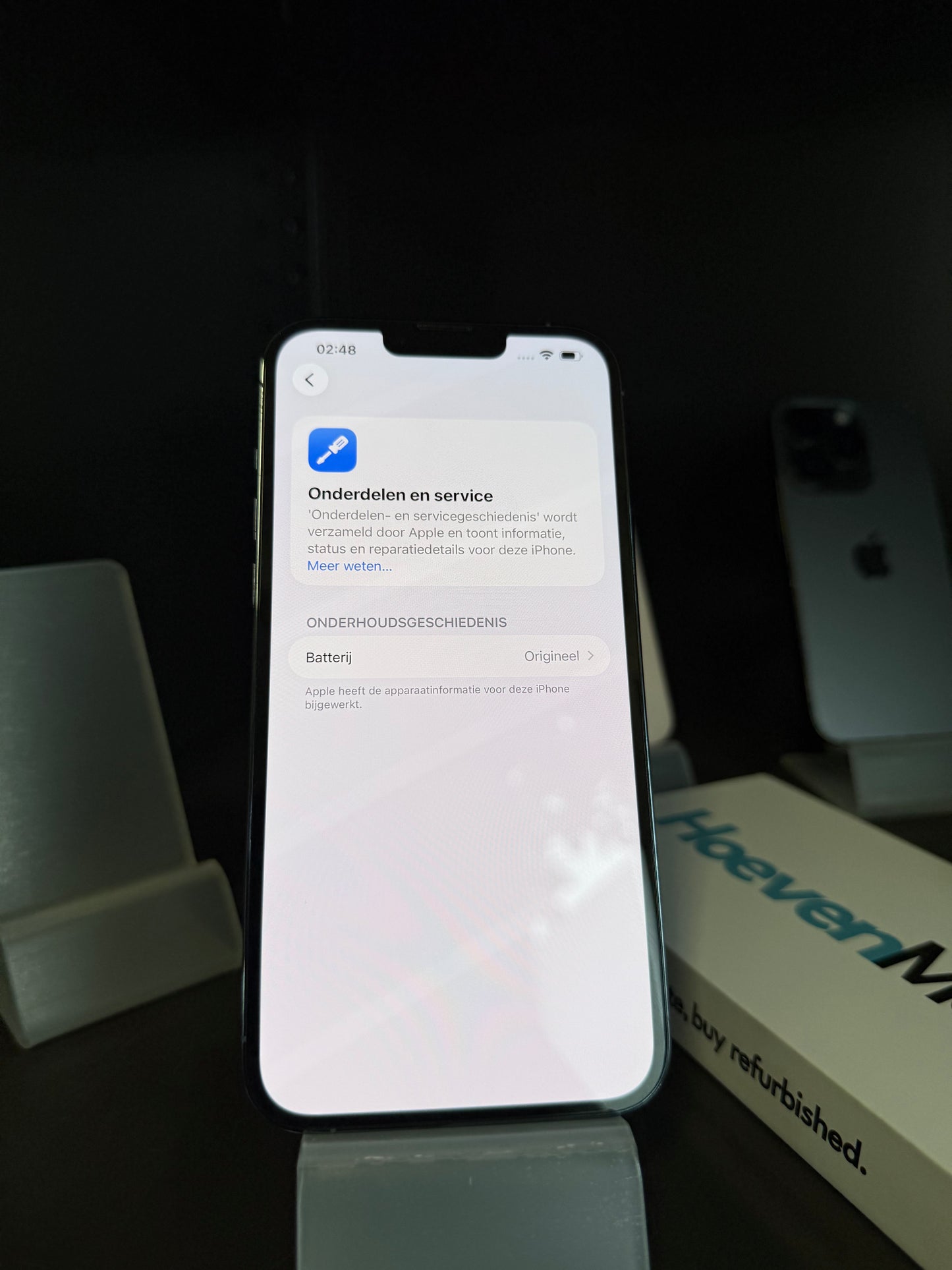 iPhone 13 Pro Max 128GB (Uitstekend) Nieuwe Batterij