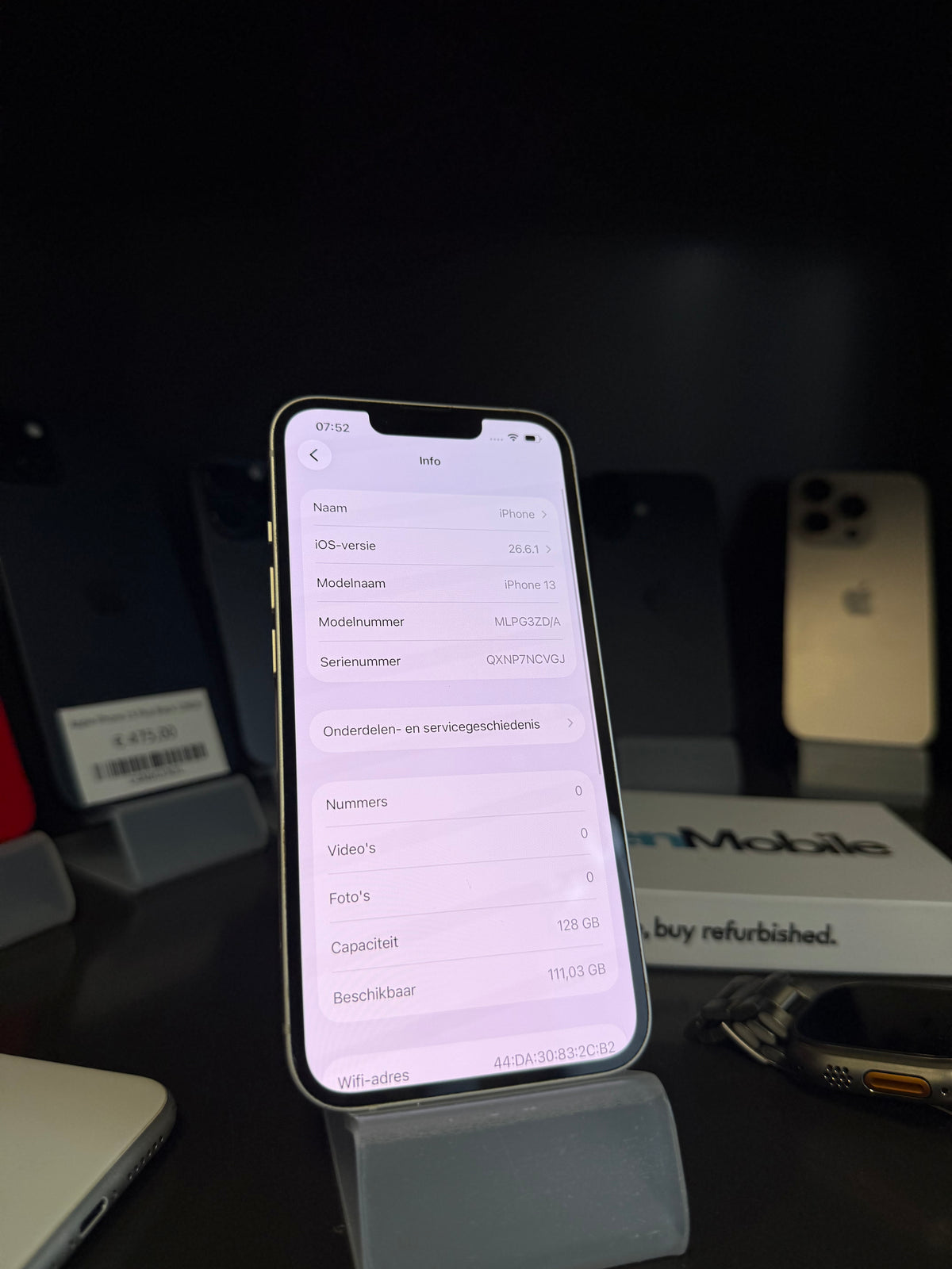 iPhone 13 128GB (Zeer Goed)