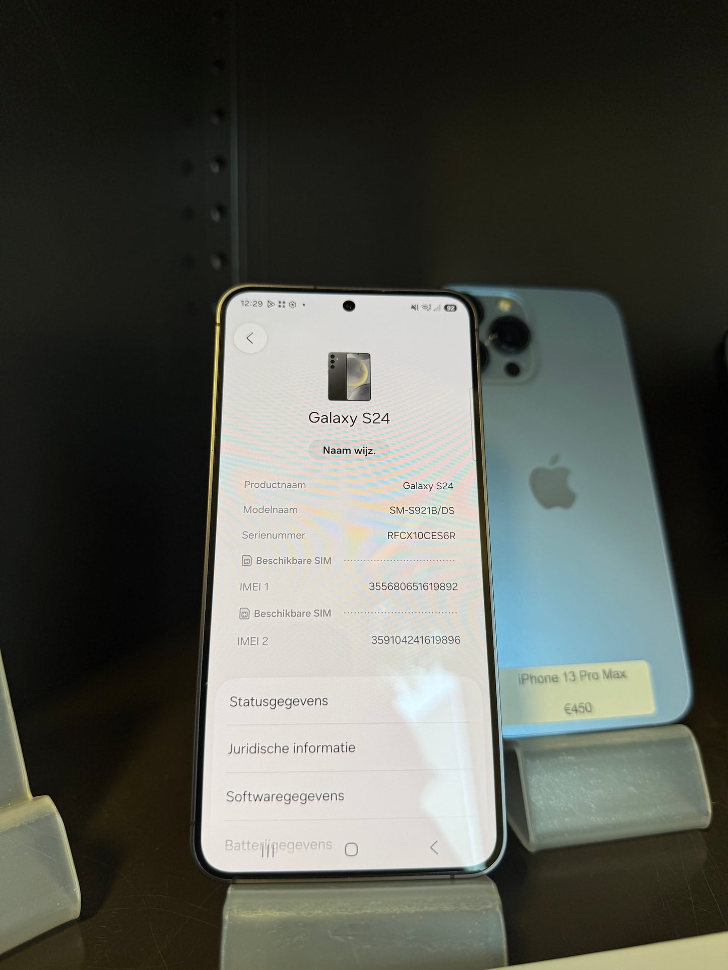 Samsung S24 128GB (Goed)