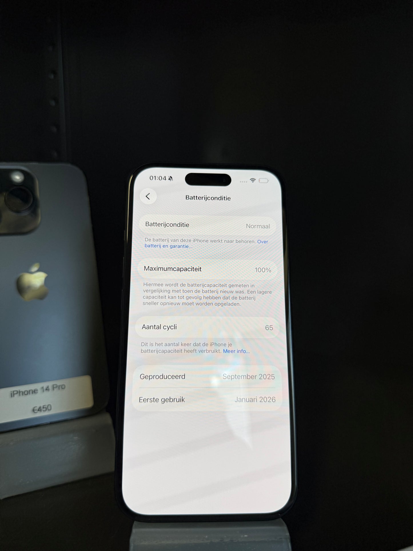 iPhone 16 128GB (UITSTEKEND)