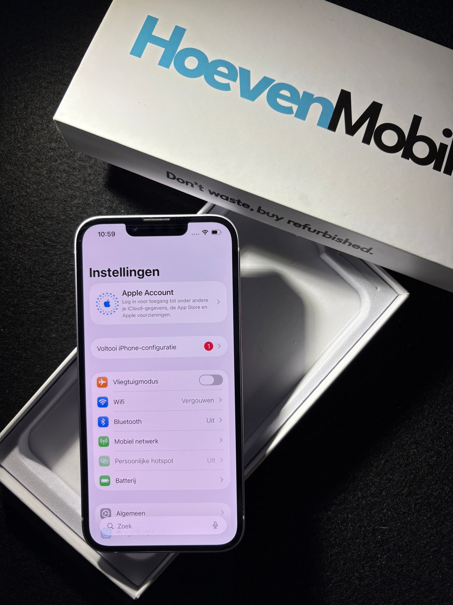 iPhone 14 128GB (UITSTEKEND) + Nieuwe batterij