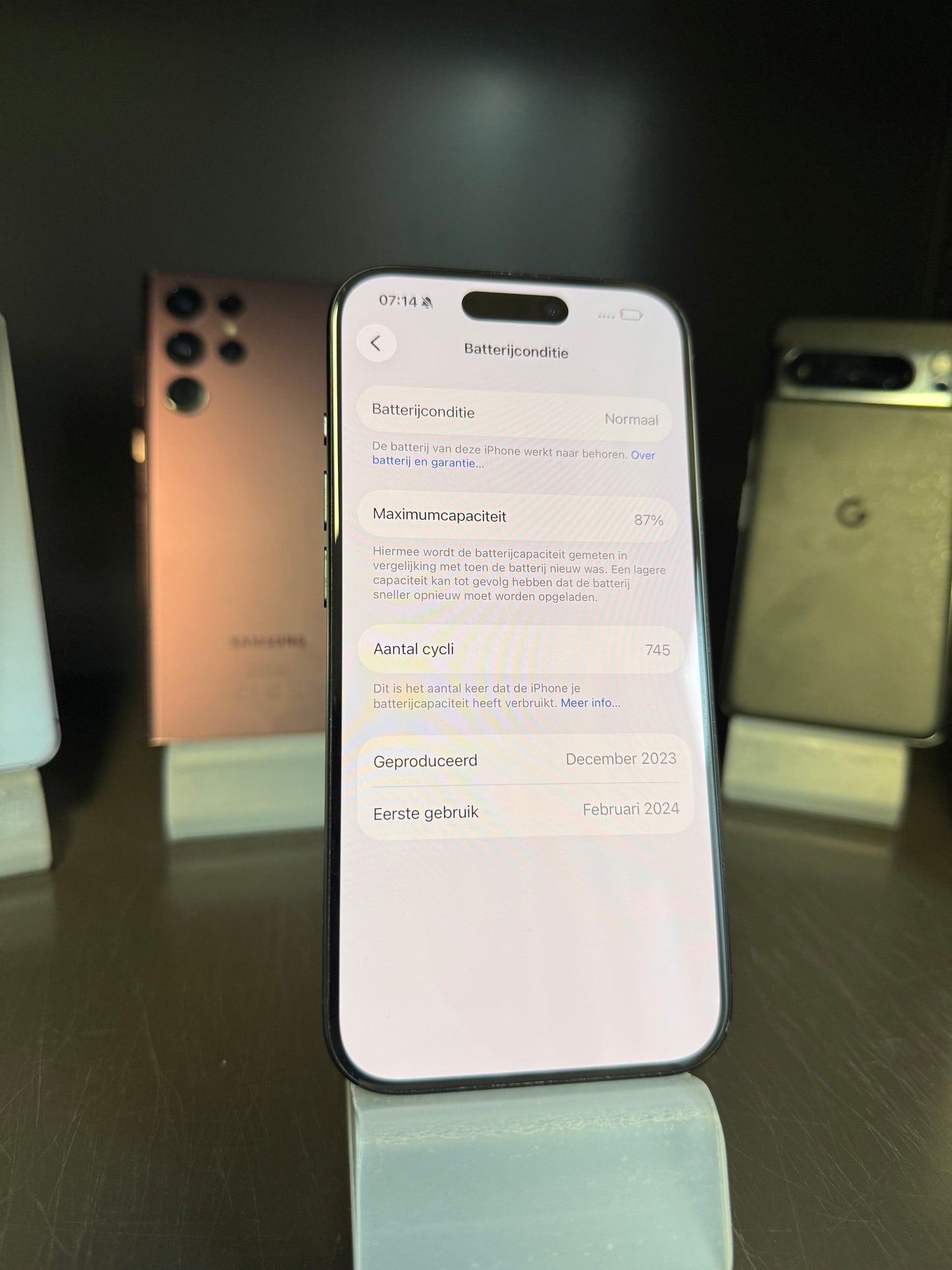 iPhone 15 Pro 128GB Uitstekend