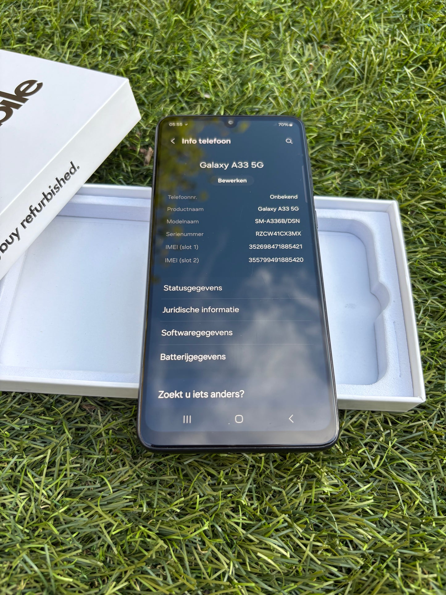 Samsung A33 128GB B-Grade (Prima Staat)