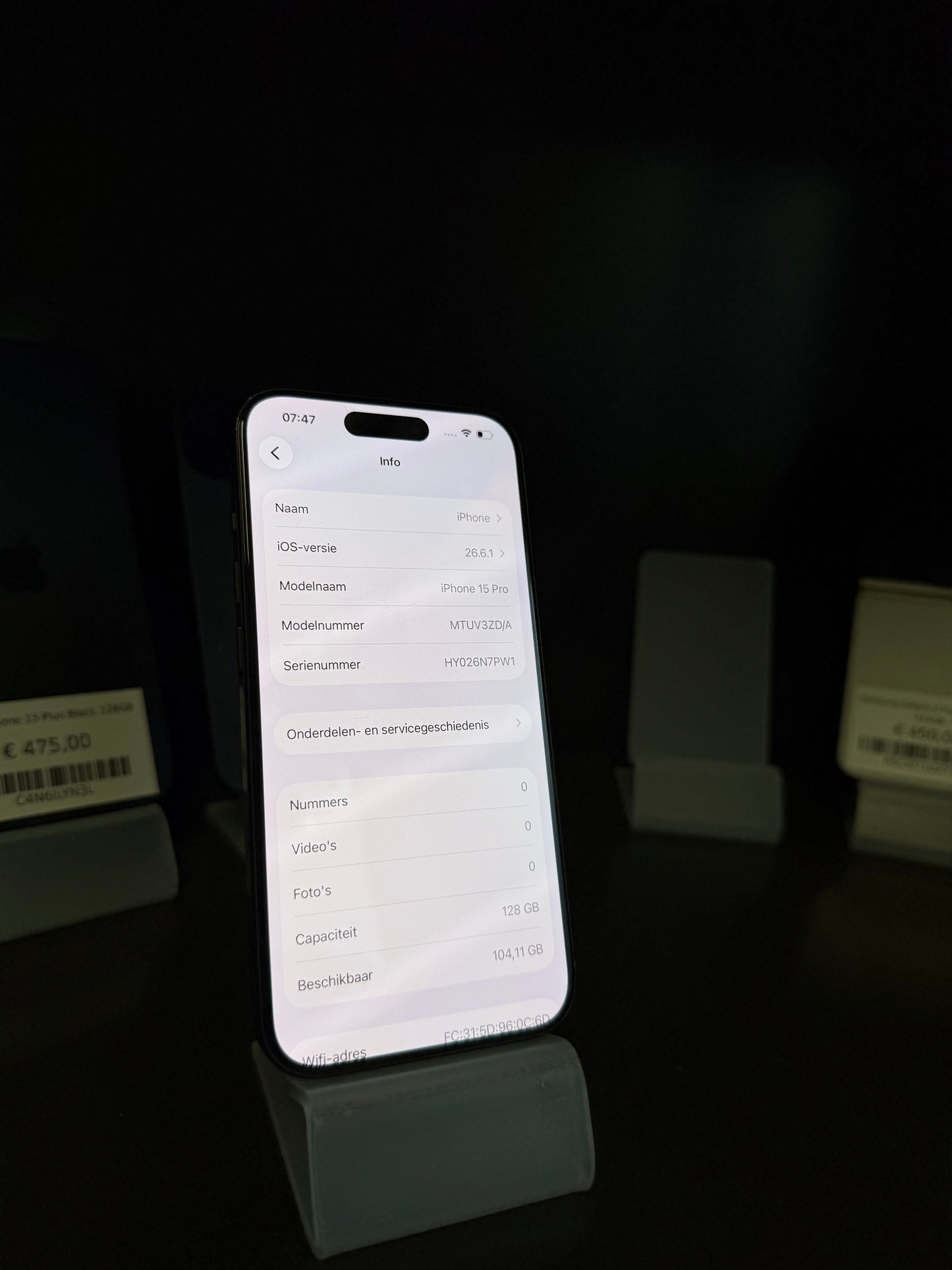 iPhone 15 Pro 128GB (Goed)