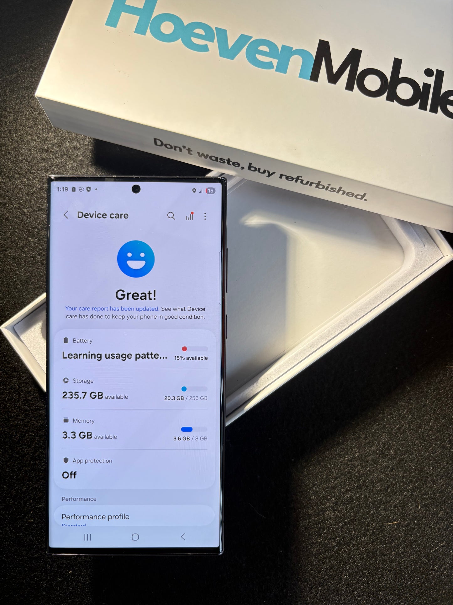 Samsung S23Ultra 256GB (B Grade)