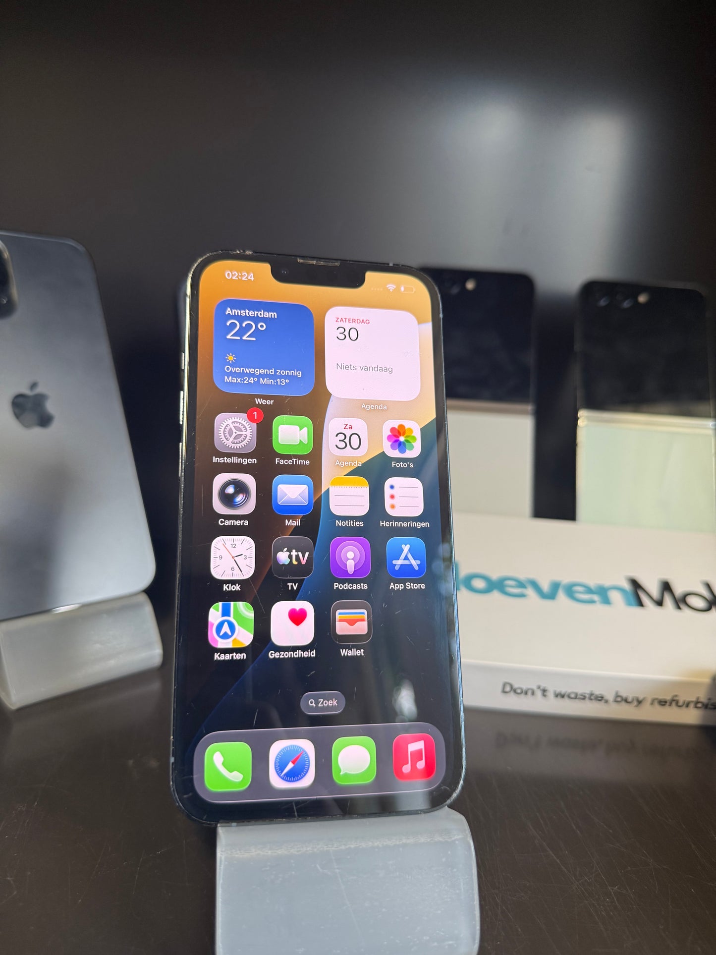 iPhone 13 Pro 128GB (Goed) + Nieuwe Originele Accu