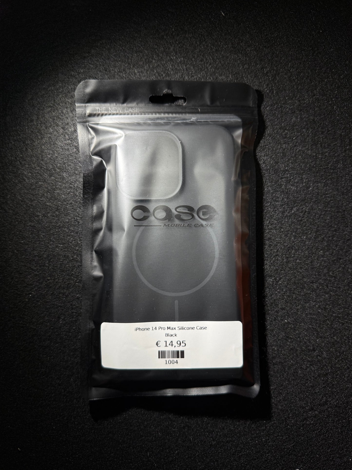 iPhone Silicone Case Black/Beige incl. Magnets