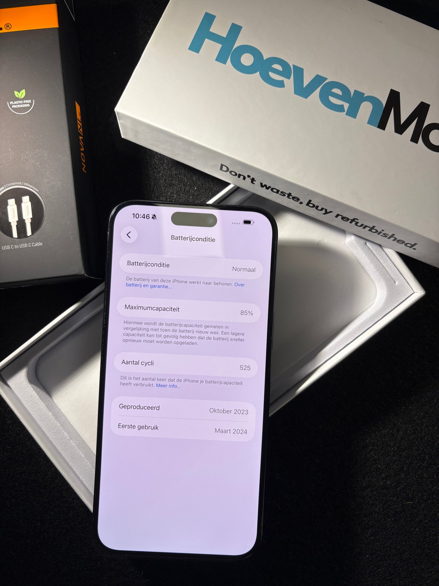 iPhone 15 Pro Max 256GB (UITSTEKEND)