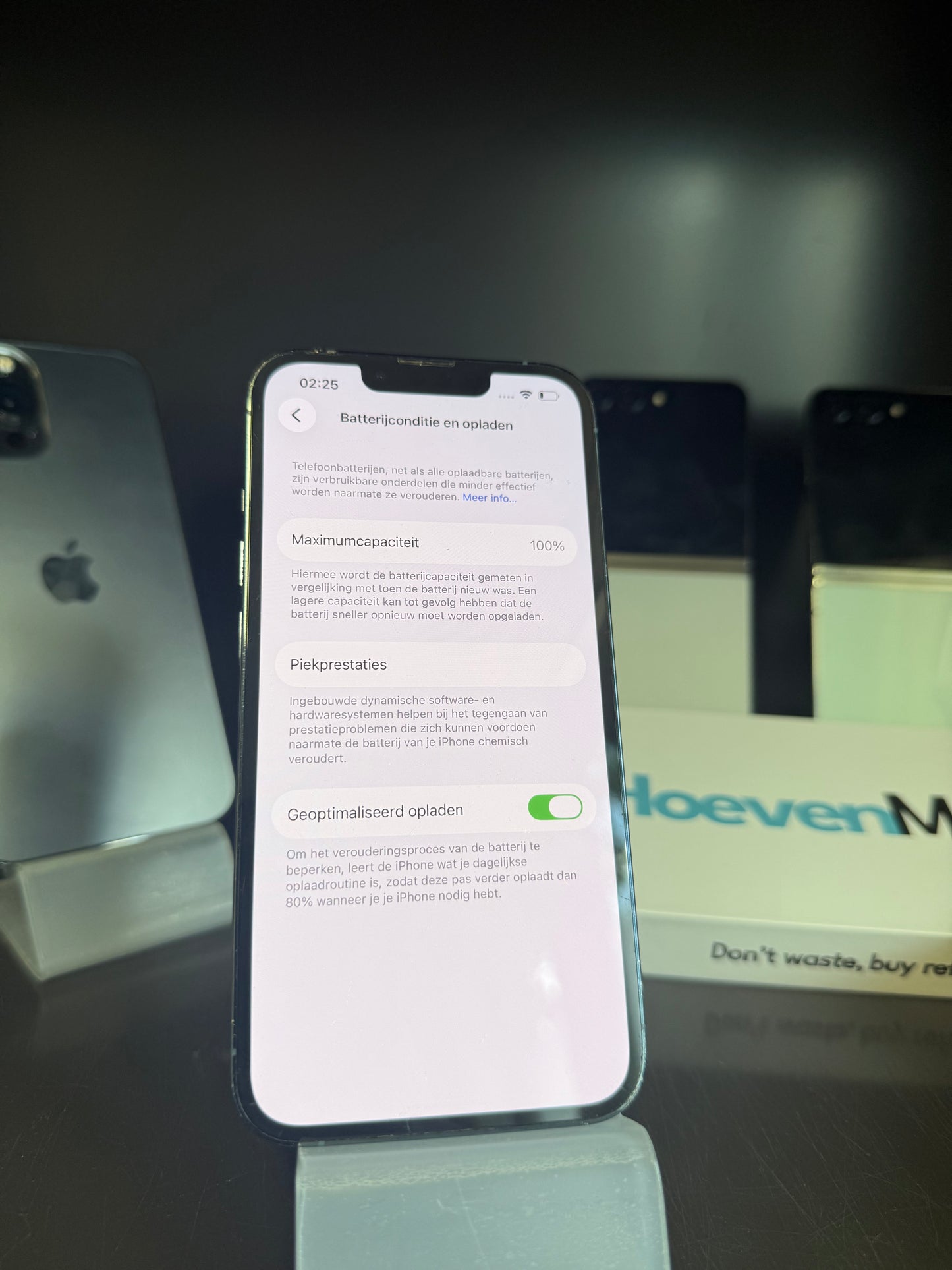 iPhone 13 Pro 128GB (Goed) + Nieuwe Originele Accu