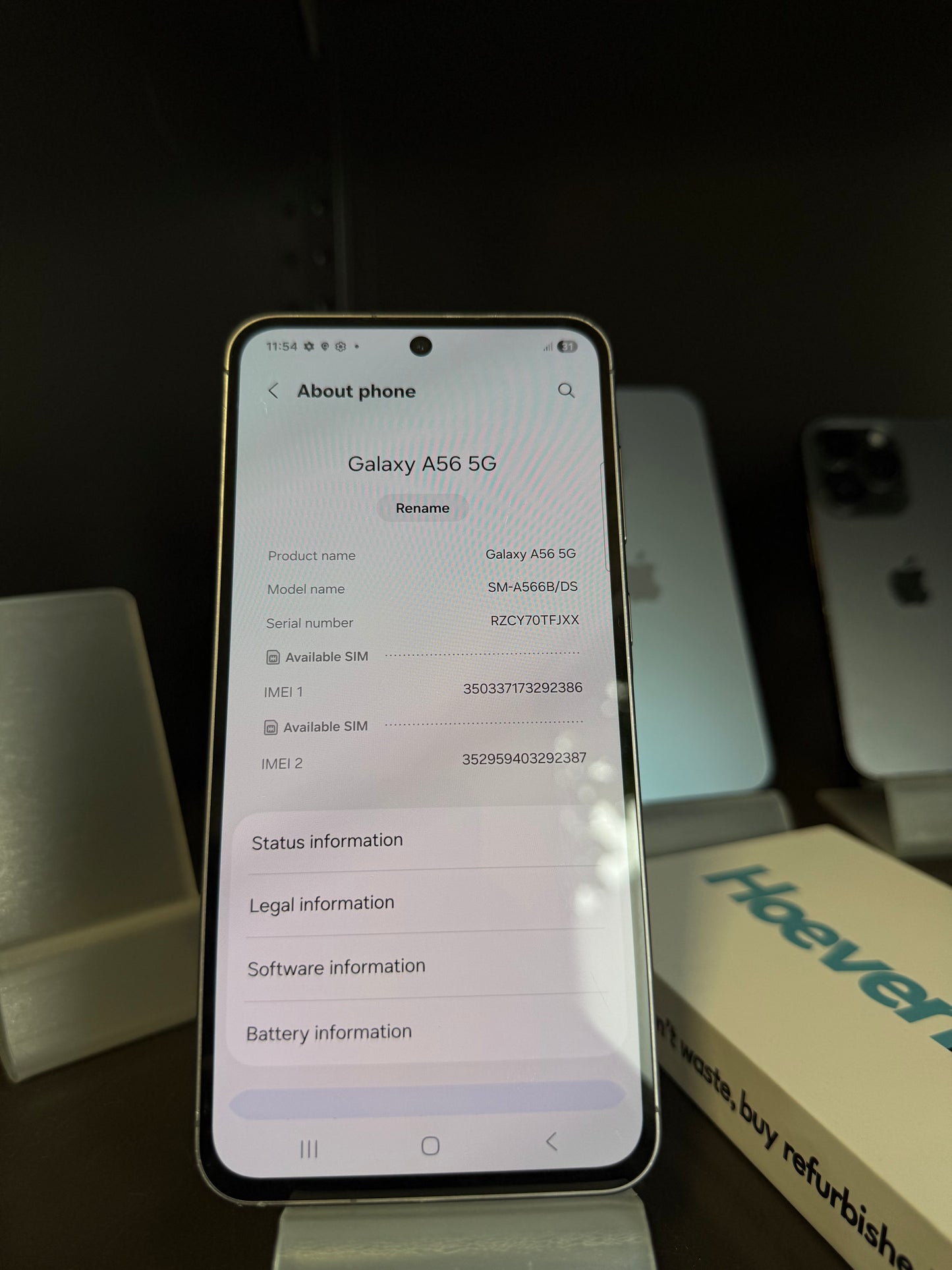 Samsung A56 128GB (Goed)