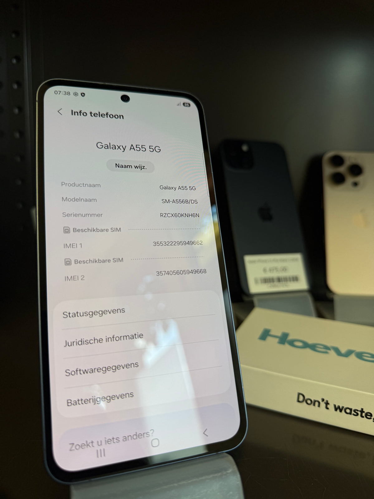 Samsung A55 256GB (Zeer Goed)