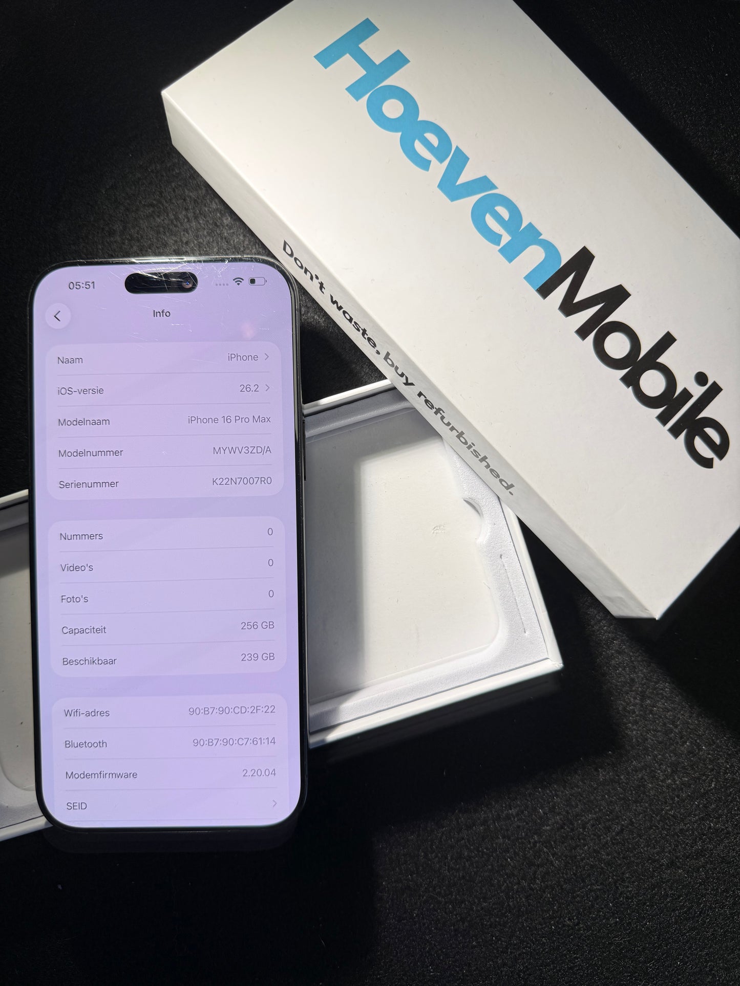 iPhone 16 Pro Max 256GB (Goed)