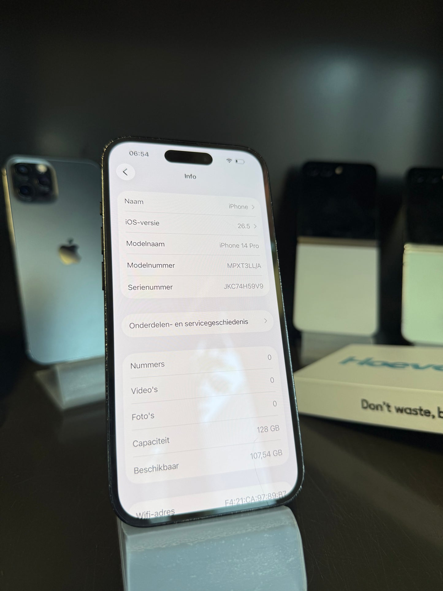 iPhone 14 Pro 128GB E-Sim (Goed)