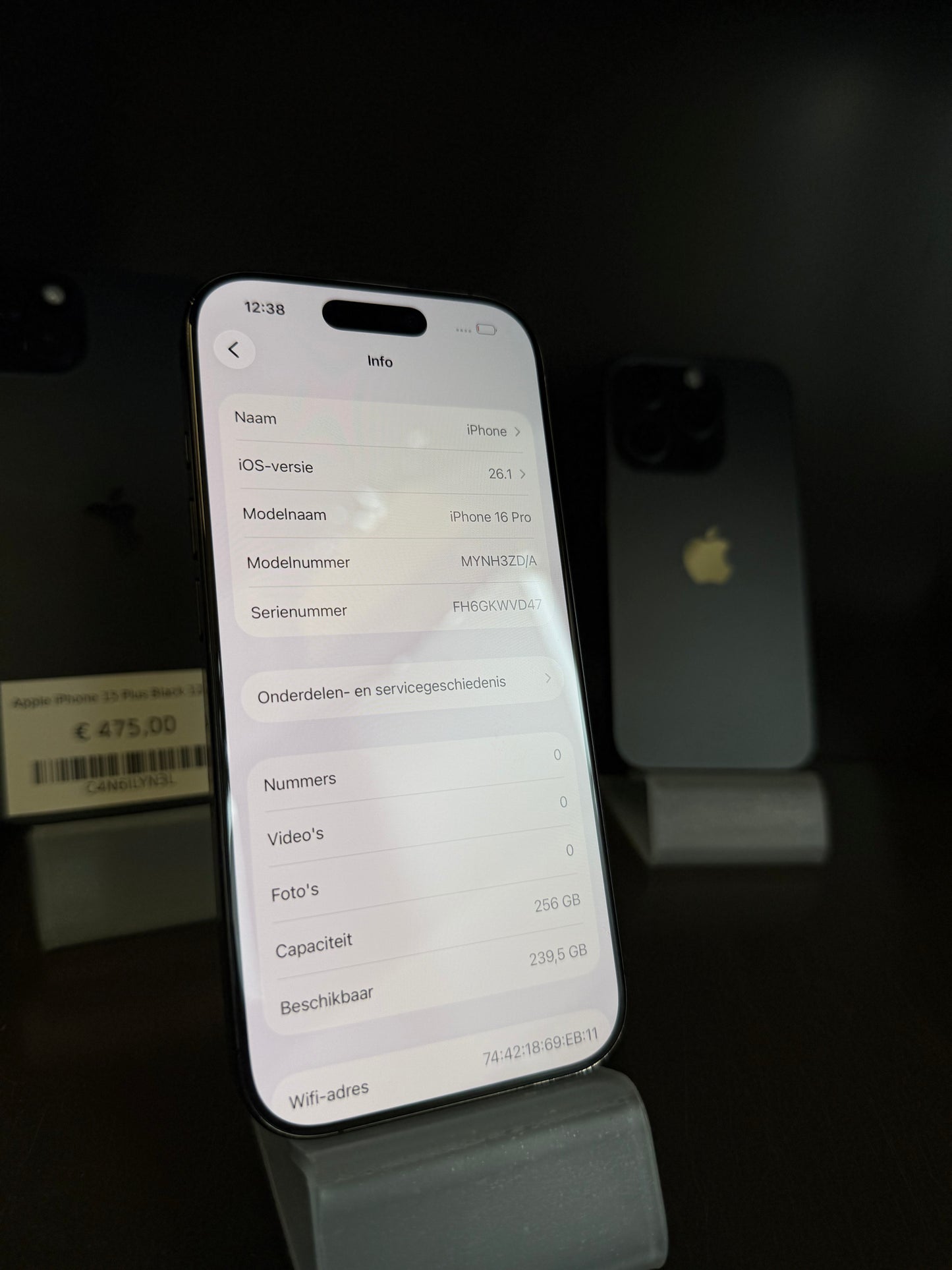 iPhone 16 Pro 128GB (Zeer Goed)