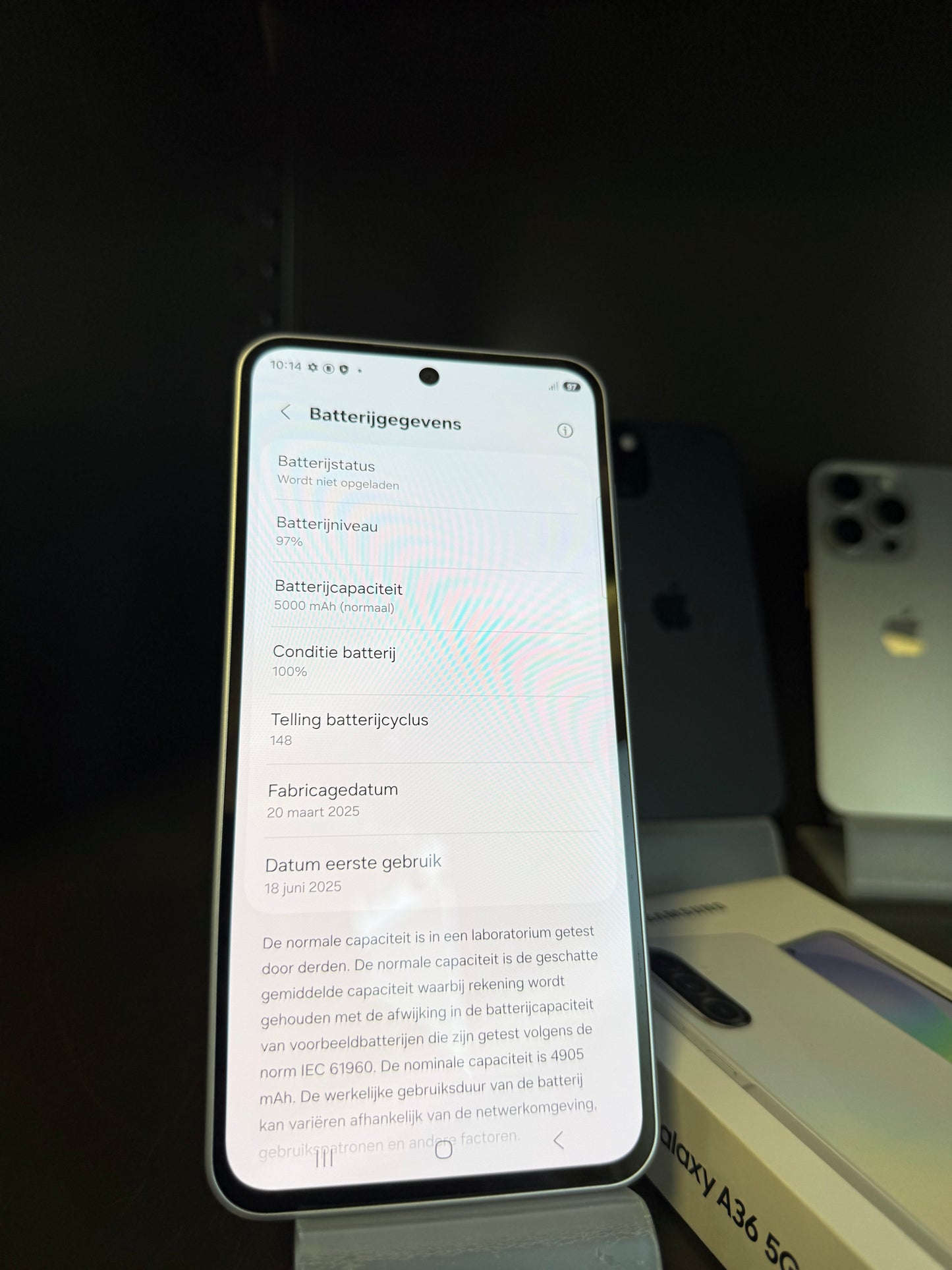 Samsung A36 128GB (Uitstekend)