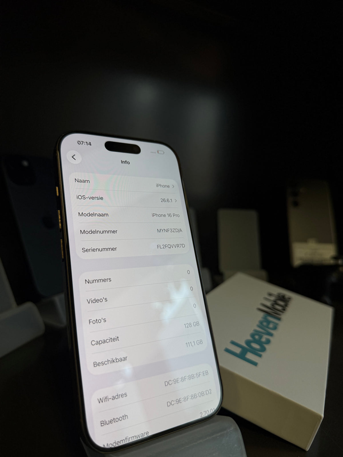 iPhone 16 Pro 128GB (Zeer Goed)