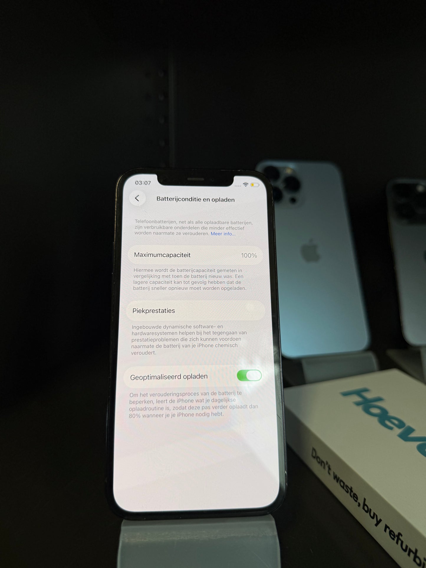 iPhone 12 Pro 128GB (Goed) Nieuwe Batterij