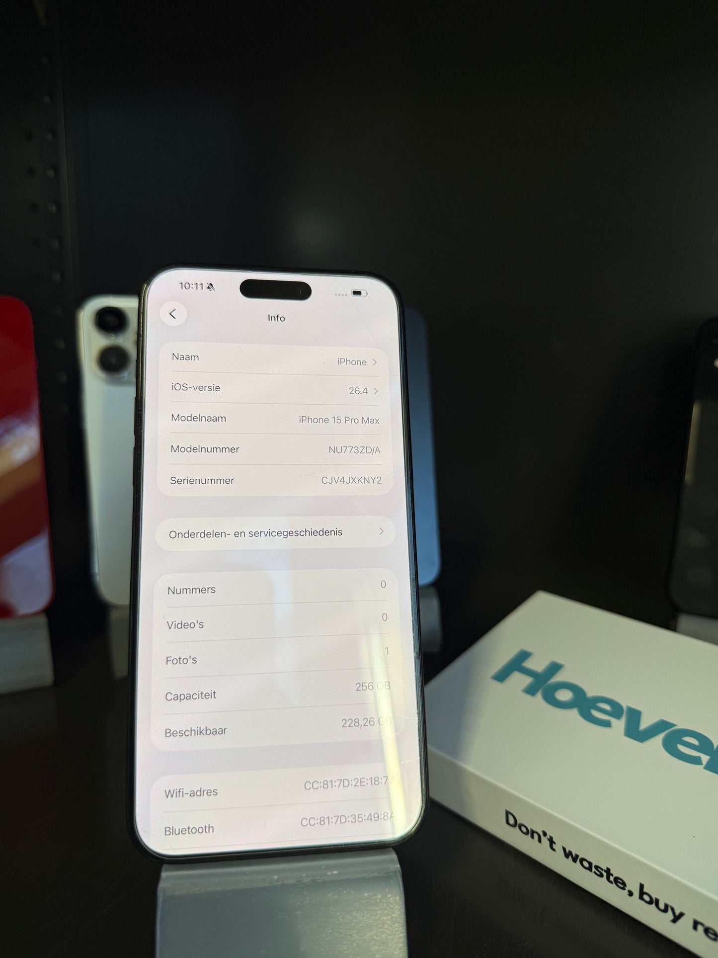 iPhone 15 Pro Max 256GB (Goed)