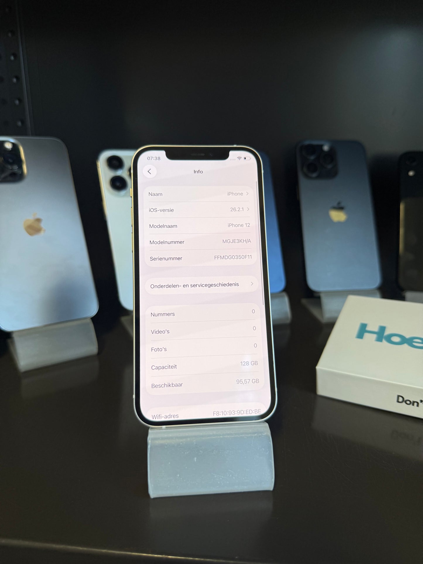 iPhone 12 128GB (Uitstekend)